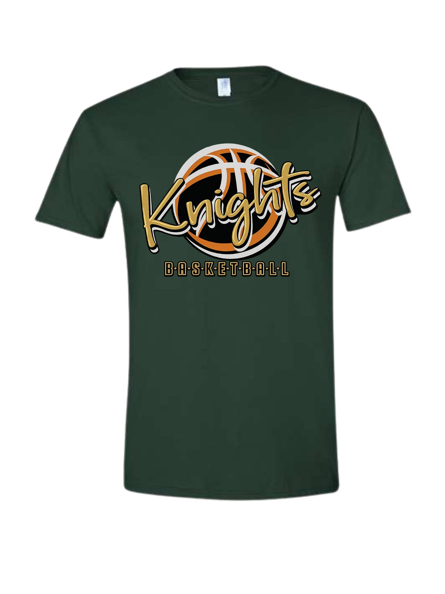 knights basketball gold shirt