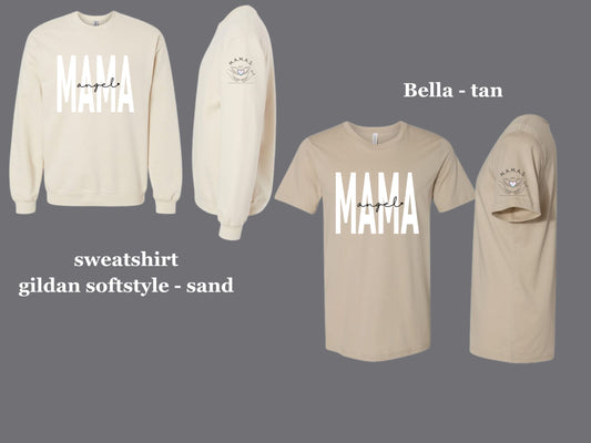 MAMA ANGEL SHIRT OR SWEATSHIRT - SAND/TAN