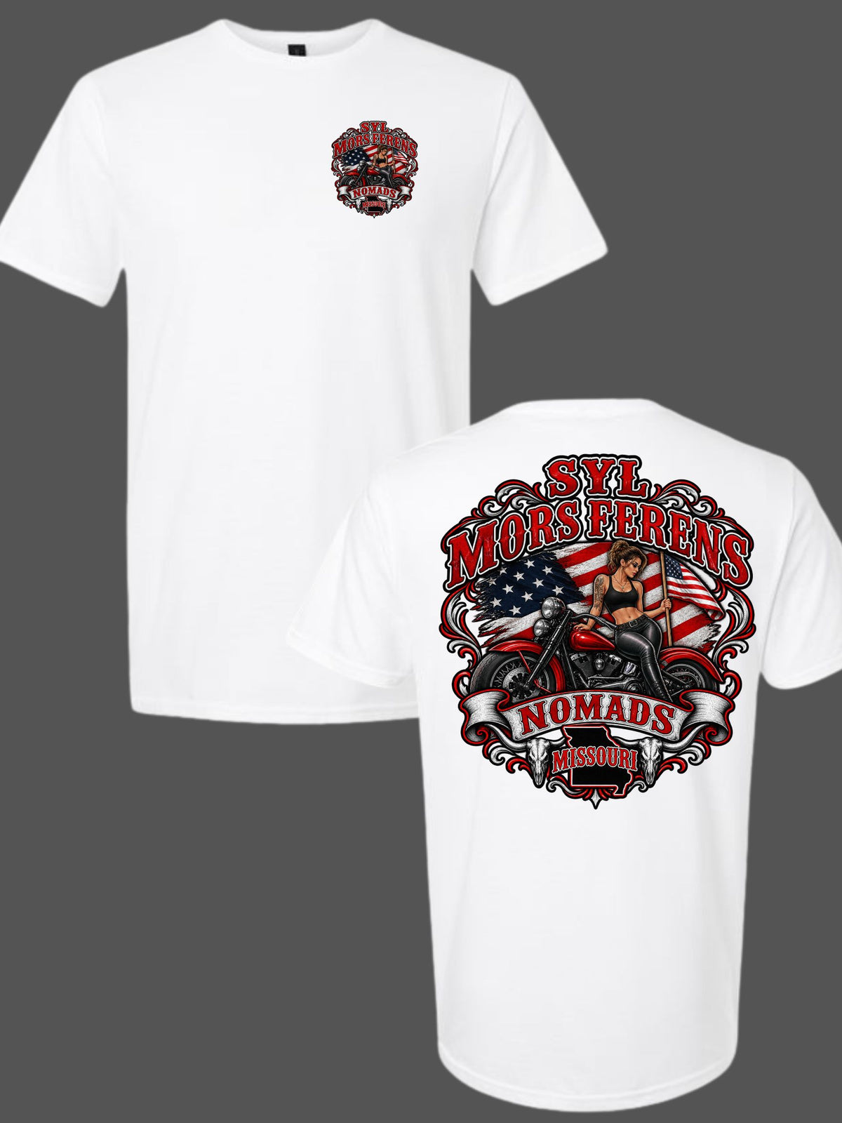 PIN UP WHITE TEE