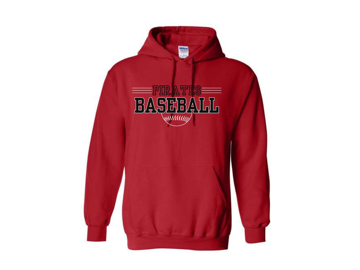 UNISEX HOODIE PIRATE BASEBALL