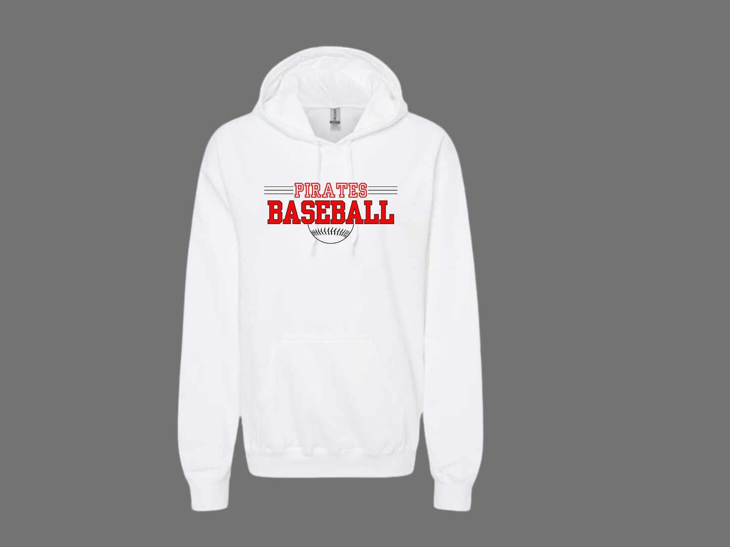 UNISEX HOODIE PIRATE BASEBALL