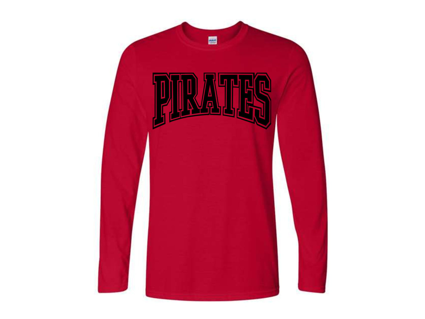 UNISEX LONG SLEEVE OUTLINE PIRATE