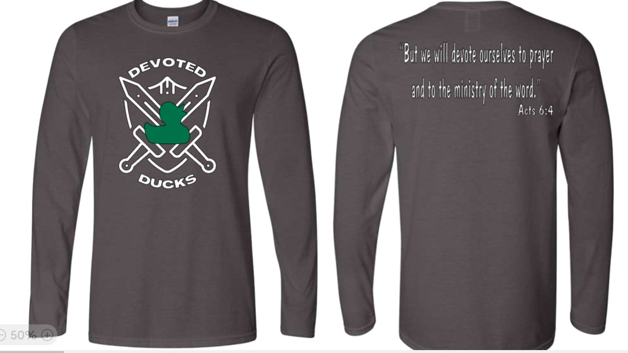 DEVOTED DUCKS LONG SLEEVE SHIRT