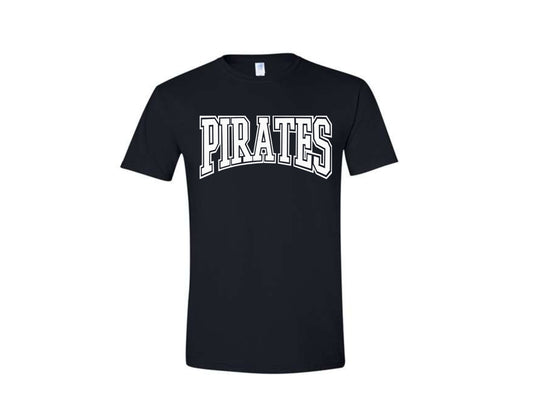 UNISEX SHORT SLEEVE SHIRT OUTLINE PIRATE