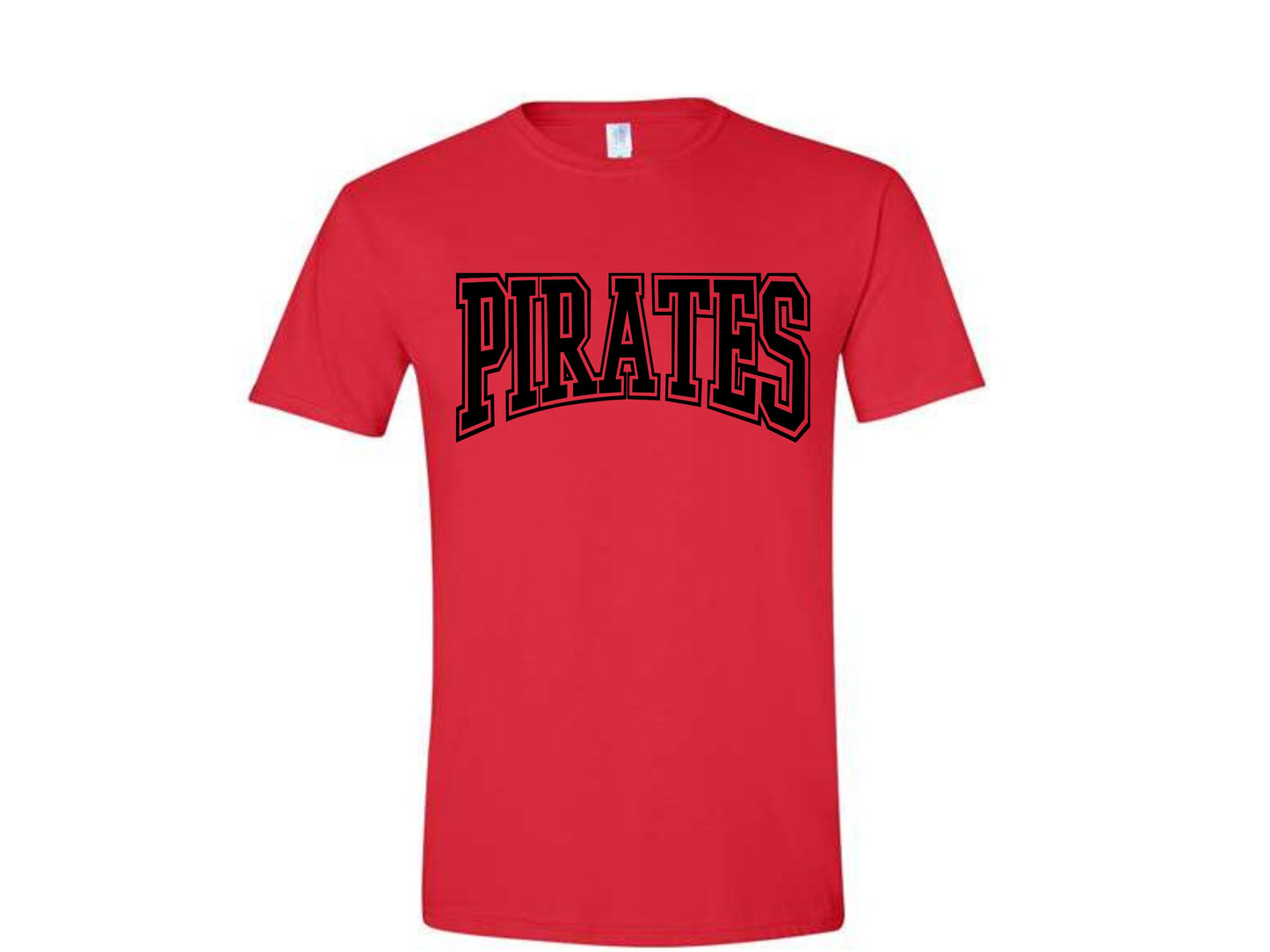 UNISEX SHORT SLEEVE SHIRT OUTLINE PIRATE