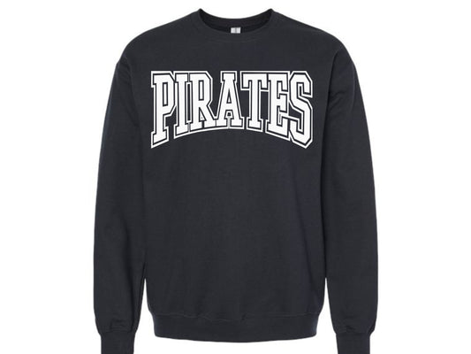 UNISEX SWEATSHIRT PIRATES OUTLINED