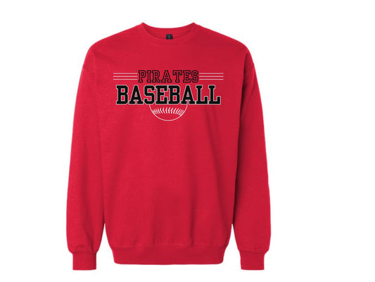 UNISEX SWEATSHIRT PIRATE BASEBALL