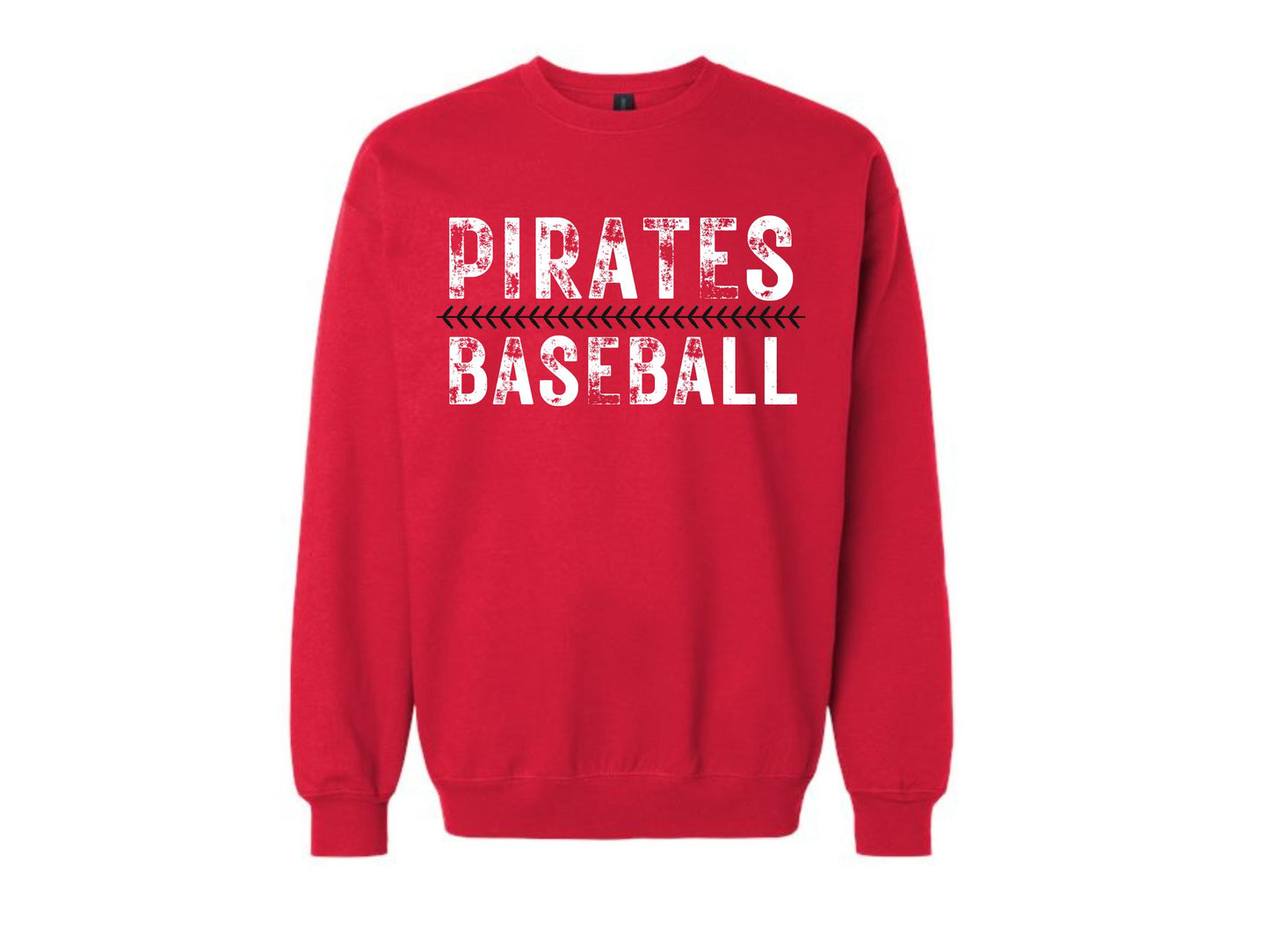 UNISEX SWEATSHIRT PIRATE BASEBALL SEAM