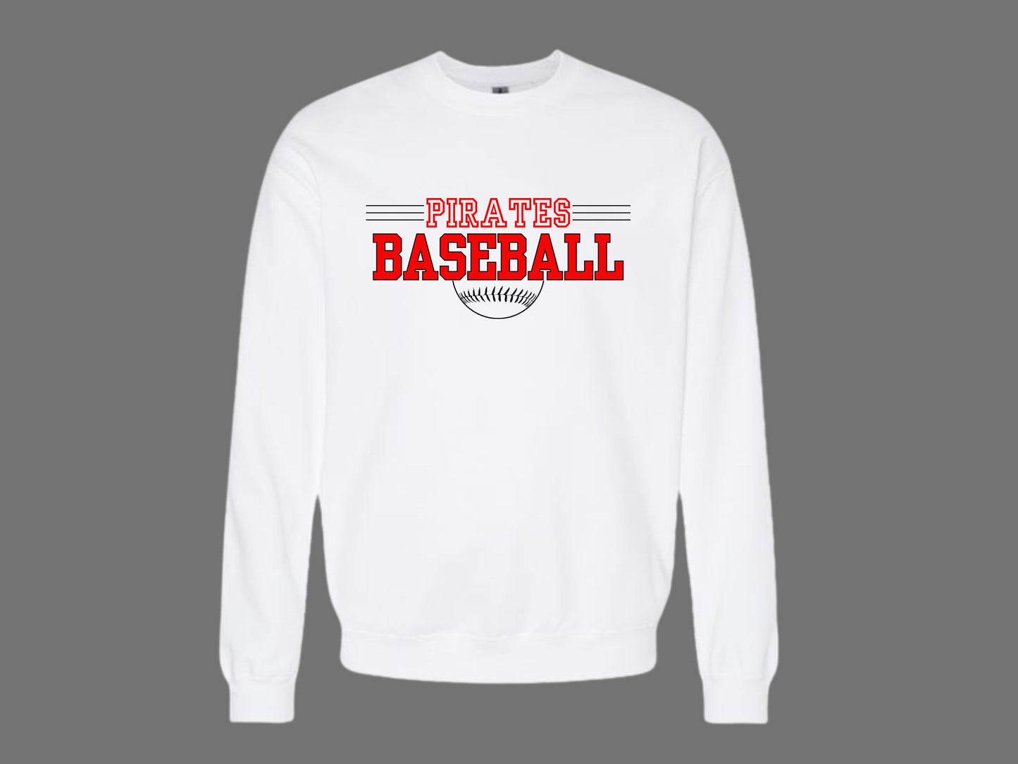 UNISEX SWEATSHIRT PIRATE BASEBALL