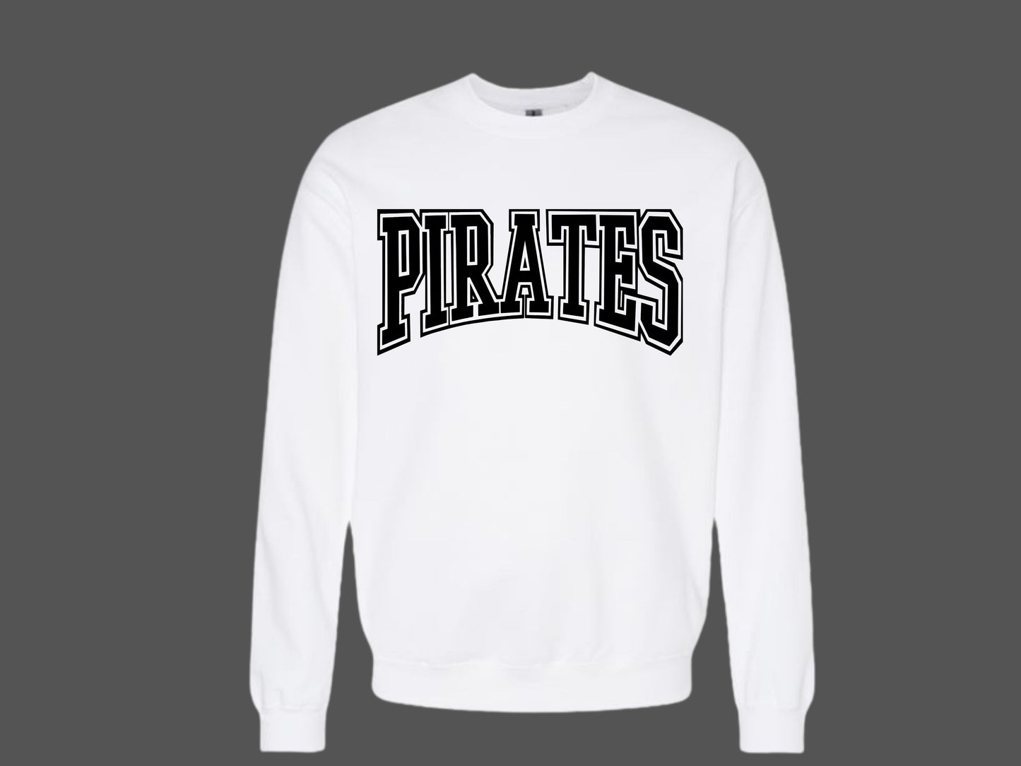 UNISEX SWEATSHIRT PIRATES OUTLINED