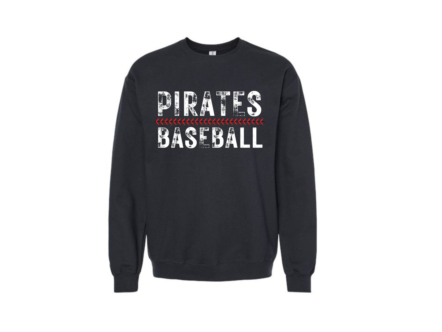 UNISEX SWEATSHIRT PIRATE BASEBALL SEAM