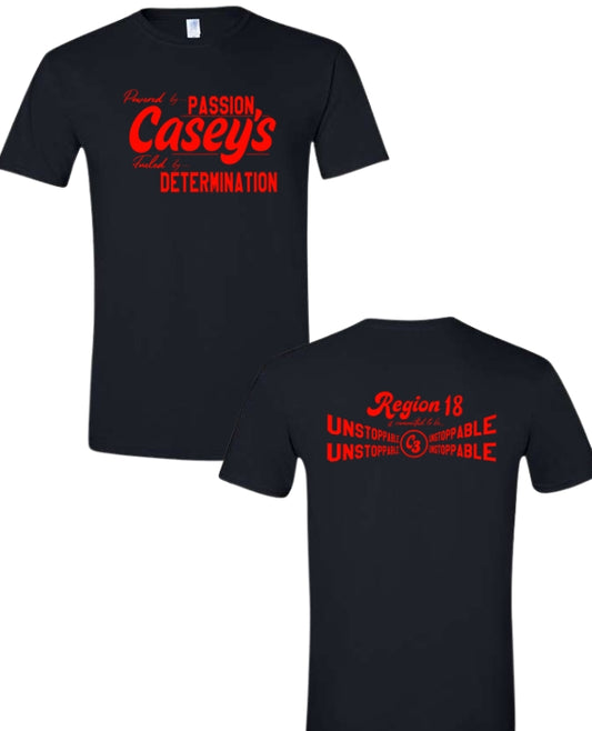 Casey's region 18 unstoppable shirt