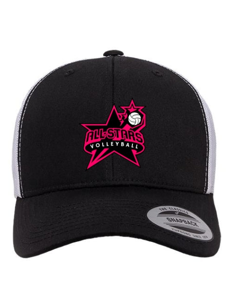 ALL-STAR BLACK CURVED ADJUSTABLE HAT