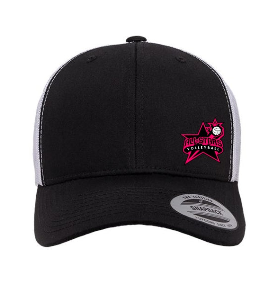 ALL-STAR BLACK CURVED ADJUSTABLE HAT