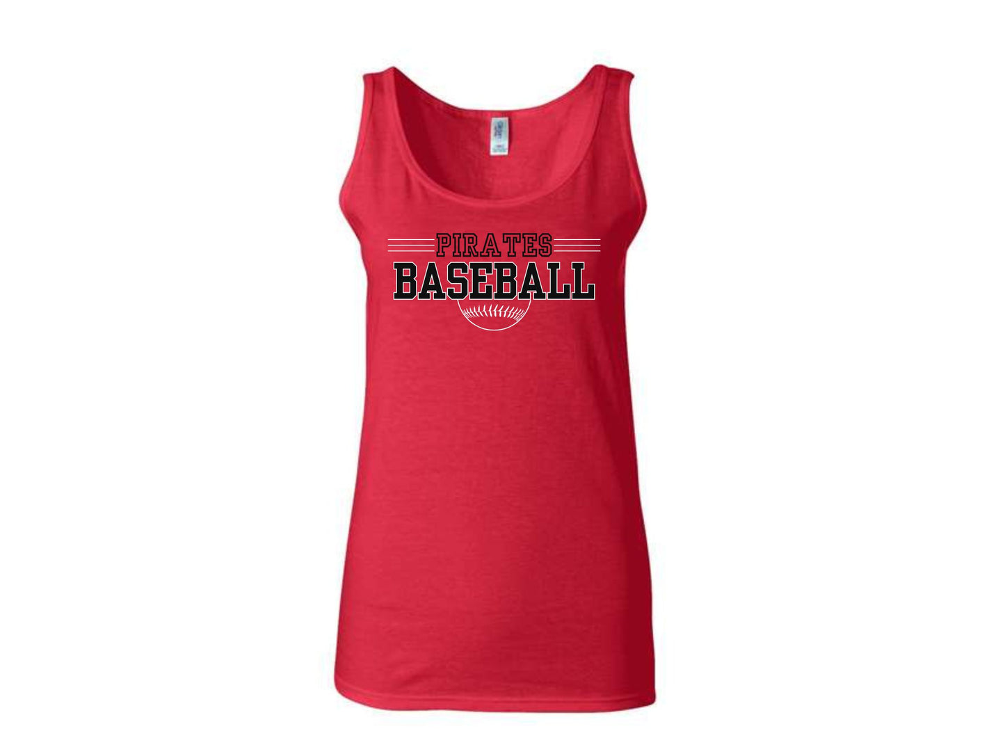 WOMENS TANK TOP PIRATE BASEBALL