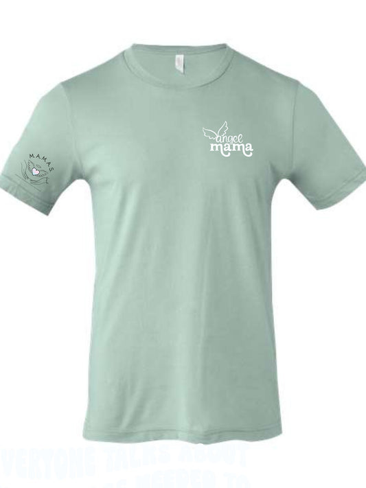 ANGEL MAMA VILLAGE BELLA SHIRT - DUSTY BLUE
