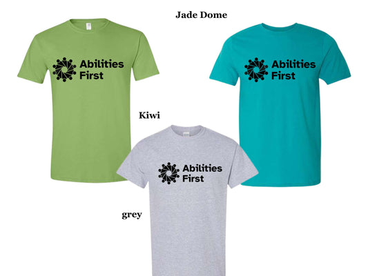 ABILITIES FIRST SHIRT - BLACK LOGO