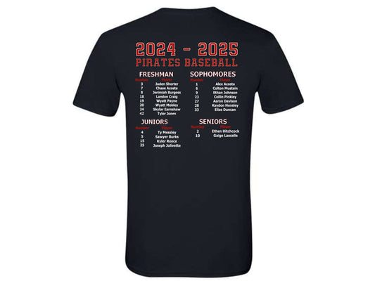ADD ON -BASEBALL ROSTER FOR 2024-2025 TO ANY ITEM