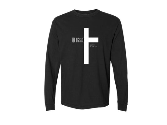 FOR HIS SAKE SLEEVE LONGE SHIRT COMFORT COLORS