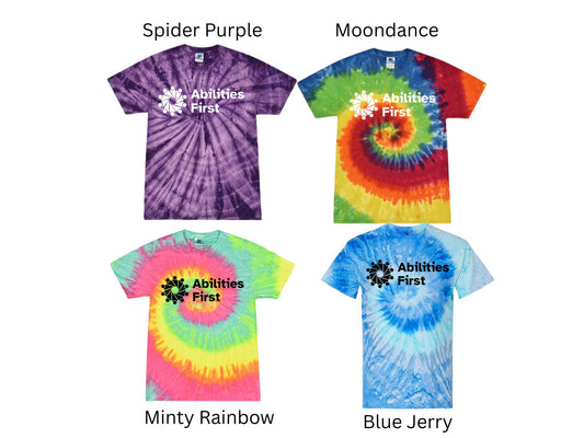 ABILITIES FIRST SHIRT - TIE DYE