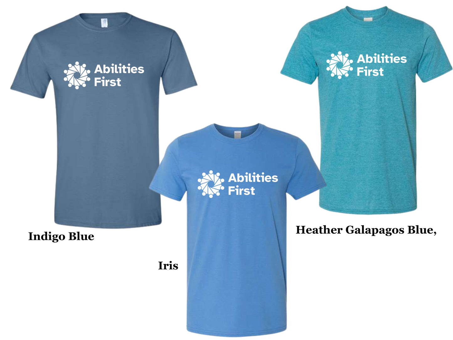 ABILITIES FIRST SHIRT - WHITE FONT
