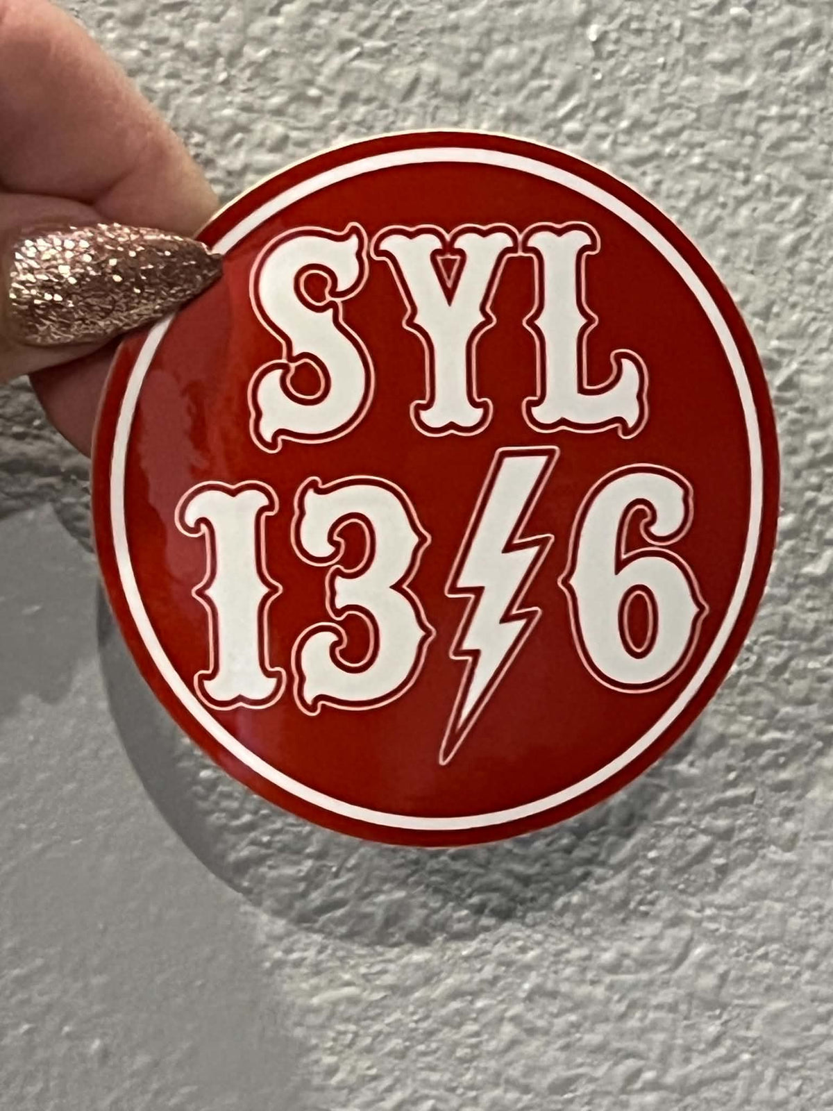 SYL 13/6 STICKER