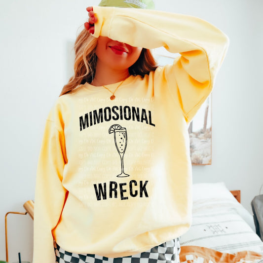 WED SHIRT SPECIAL - MIMOSIONAL WRECK