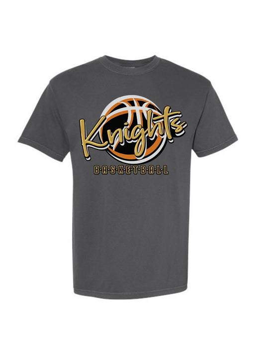 knights basketball gold shirt