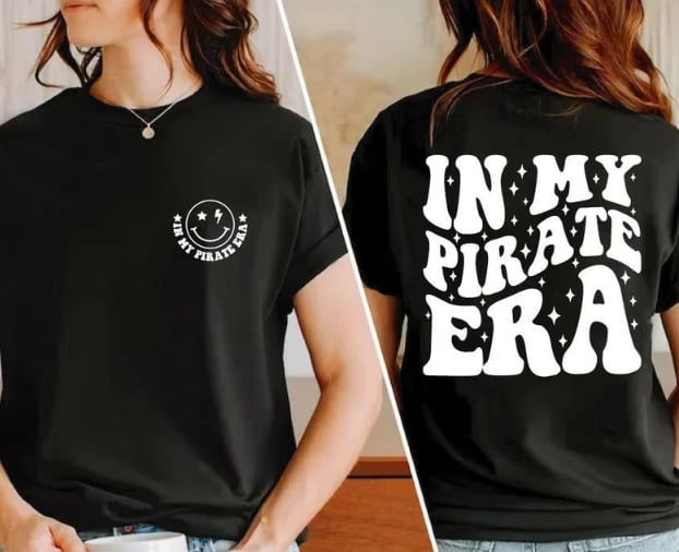 IN MY PIRATE ERA FRONT AND BACK