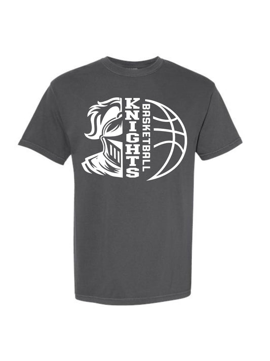 all white knights basketball design