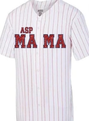 ASP, MAMA, CUSTOM BACK JERSEYS