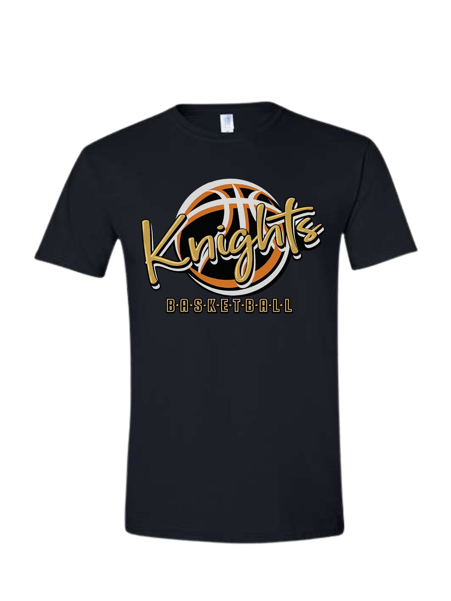 knights basketball gold shirt