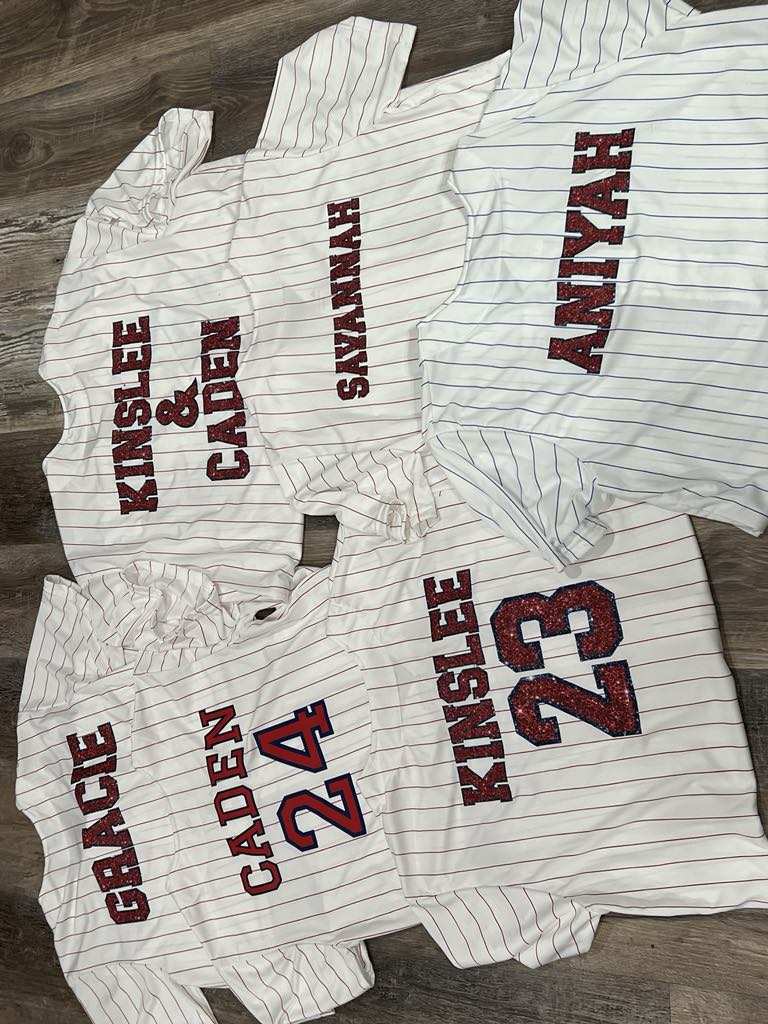 ASP, MAMA, CUSTOM BACK JERSEYS