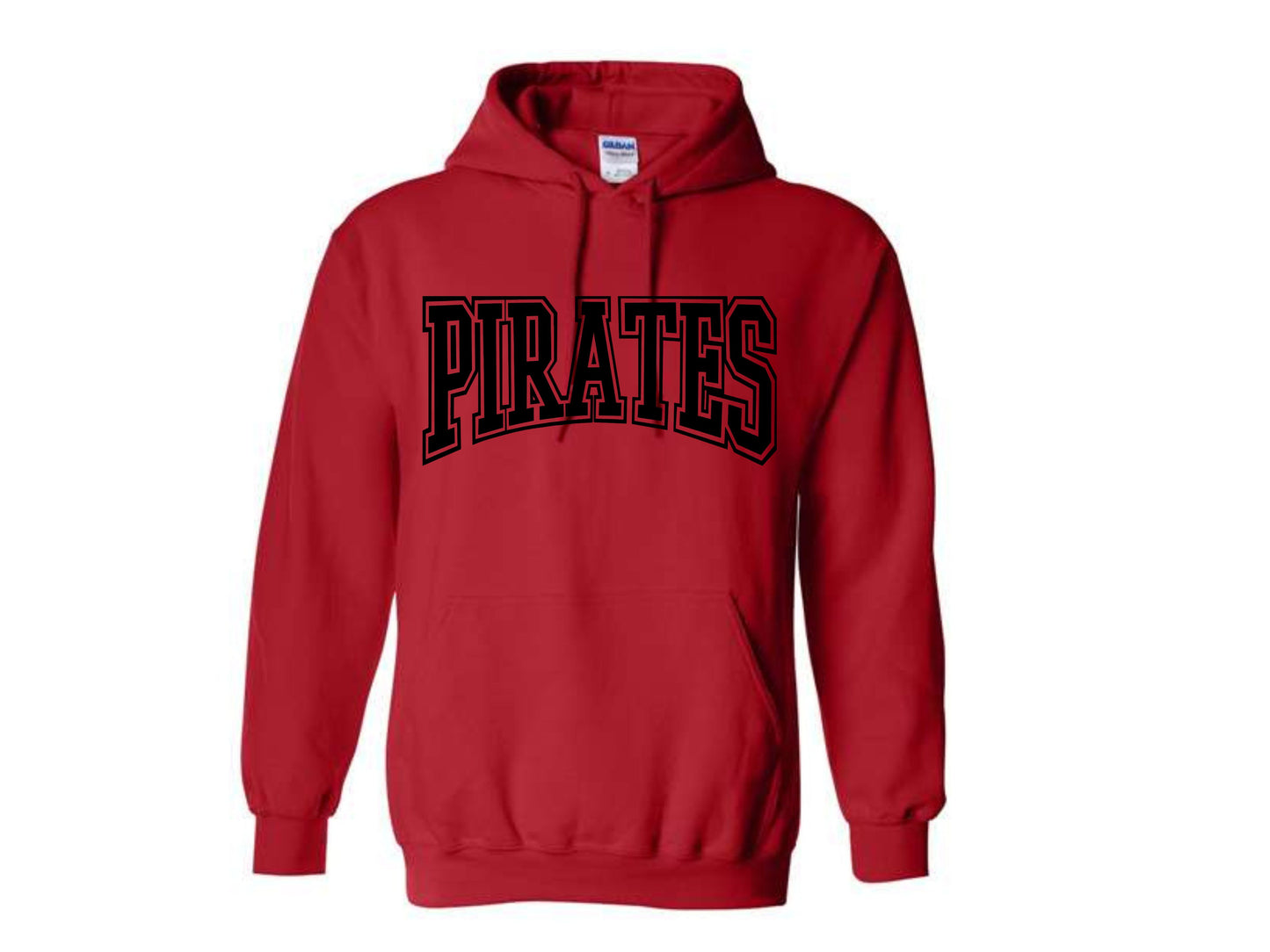 UNISEX HOODIE PIRATES OUTLINED
