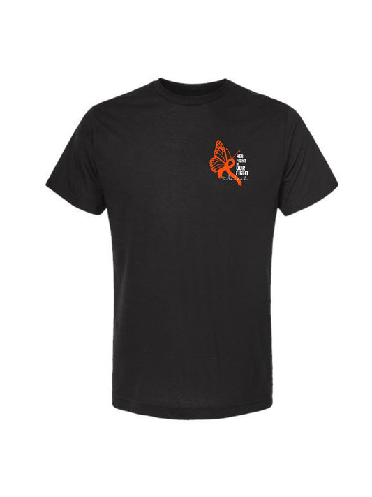 AALEAH BUTTERFLY HER FIGHT IS OUR FIGHT SHIRT