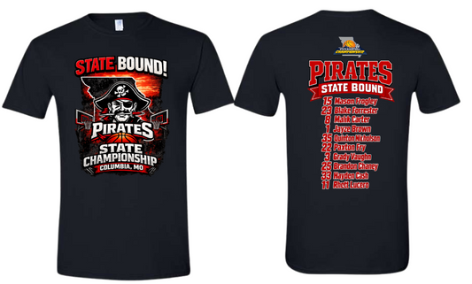 AG PIRATES BASKETBALL STATE BOUND SHIRT