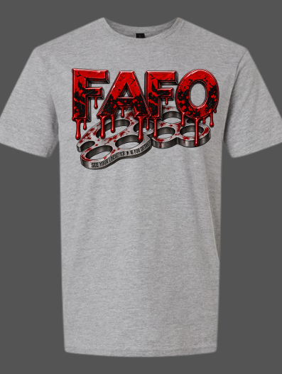 FAFO KNUCKLES TEE