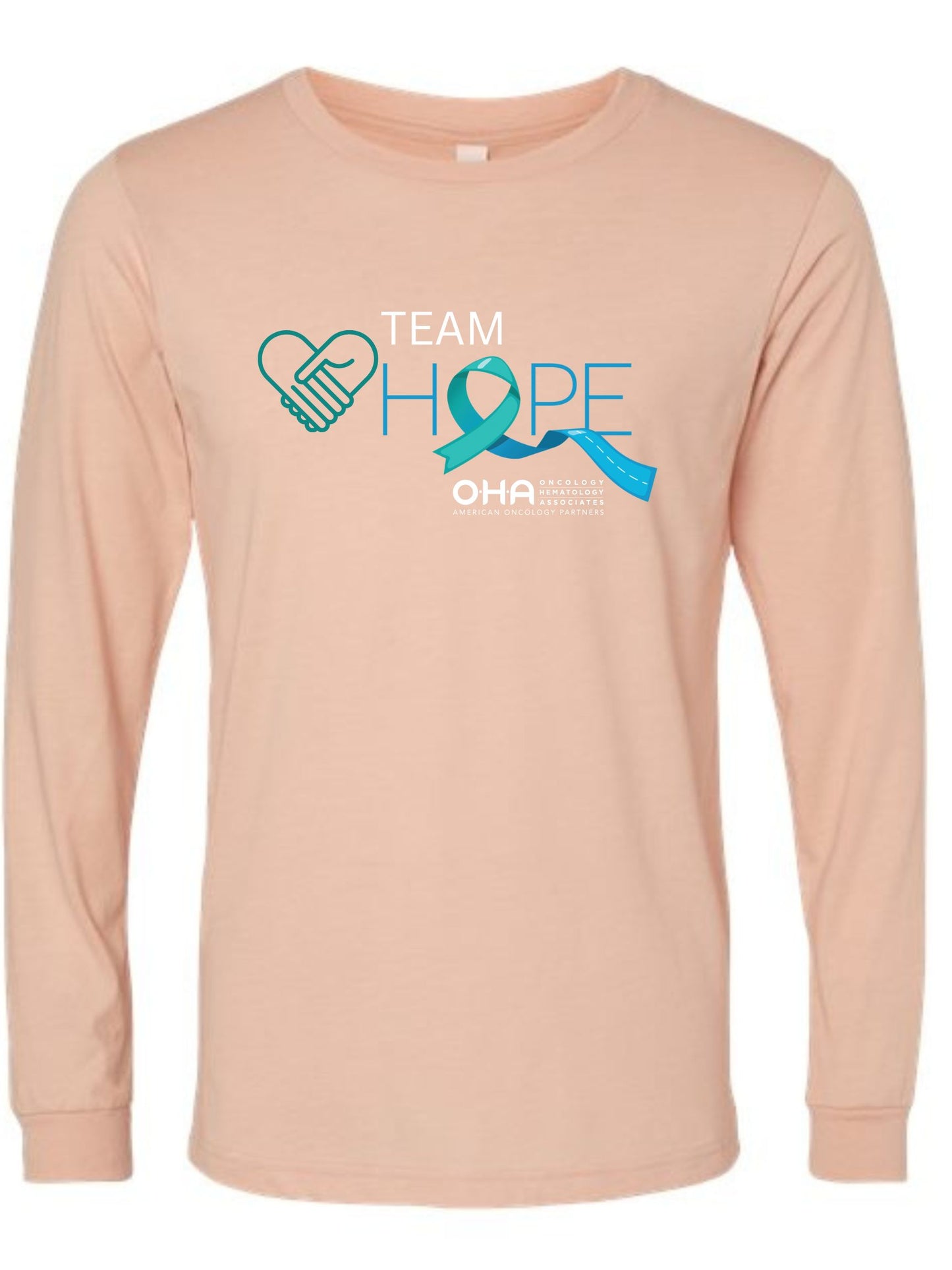 TEAM HOPE PINK SHIRT LONG SLEEVE