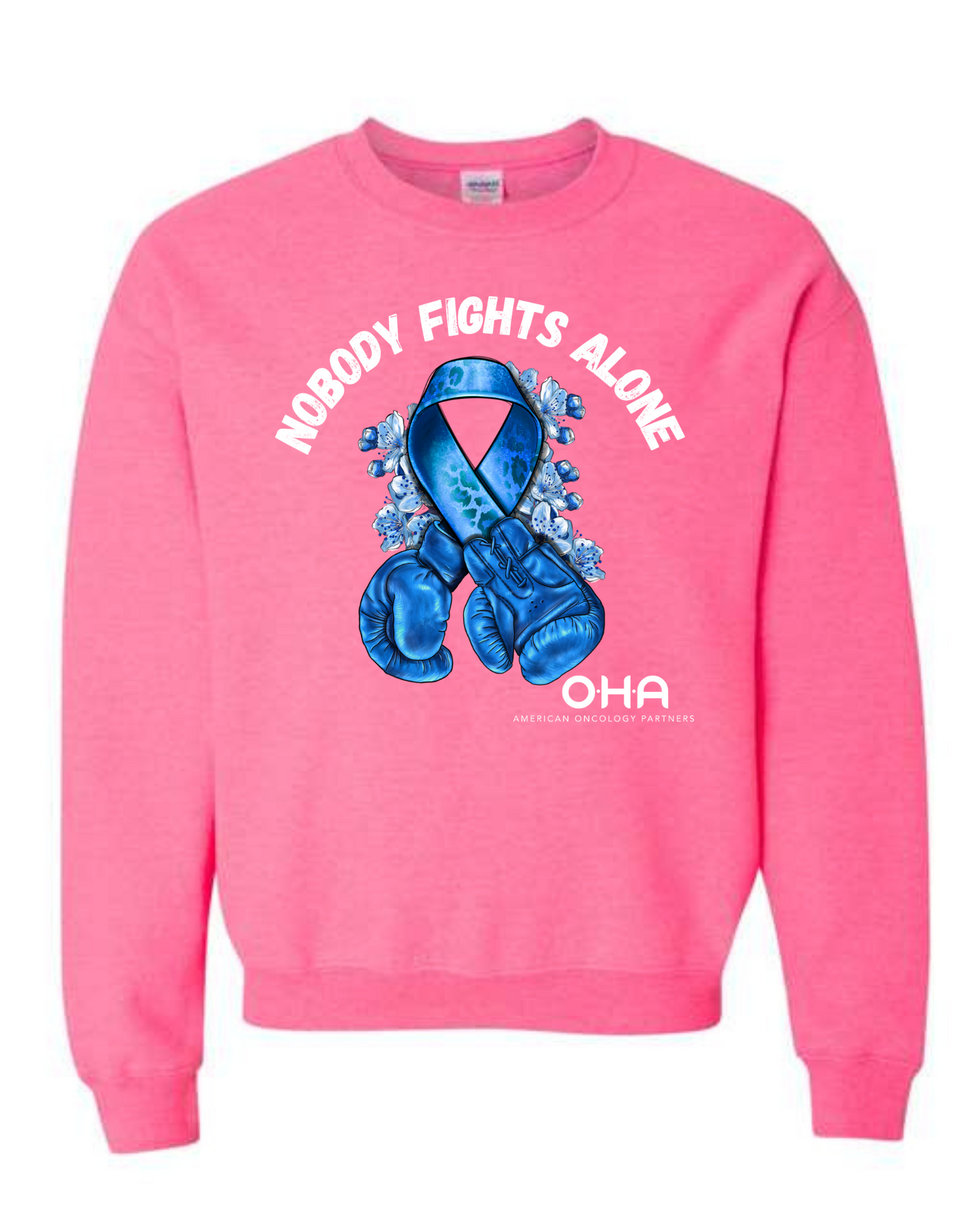 NOBODY FIGHTS ALONE SWEATSHIRT