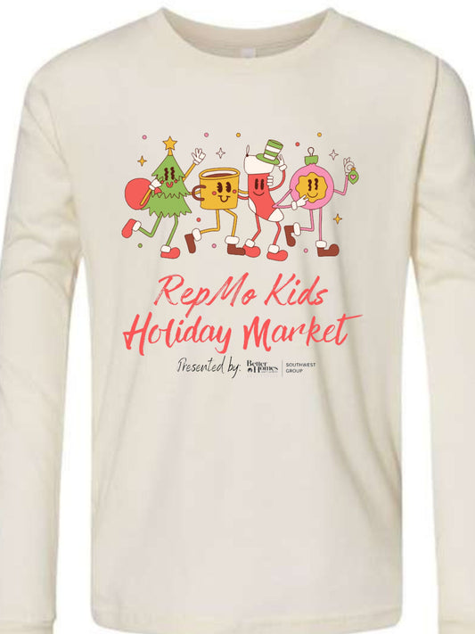 REP MO HOLIDAY MARKET YOUTH & ADULT LONG SLEEVE SHIRT