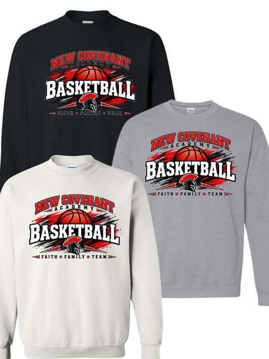 NCA BASKETBALL WITH MASCOT SWEATSHIRT