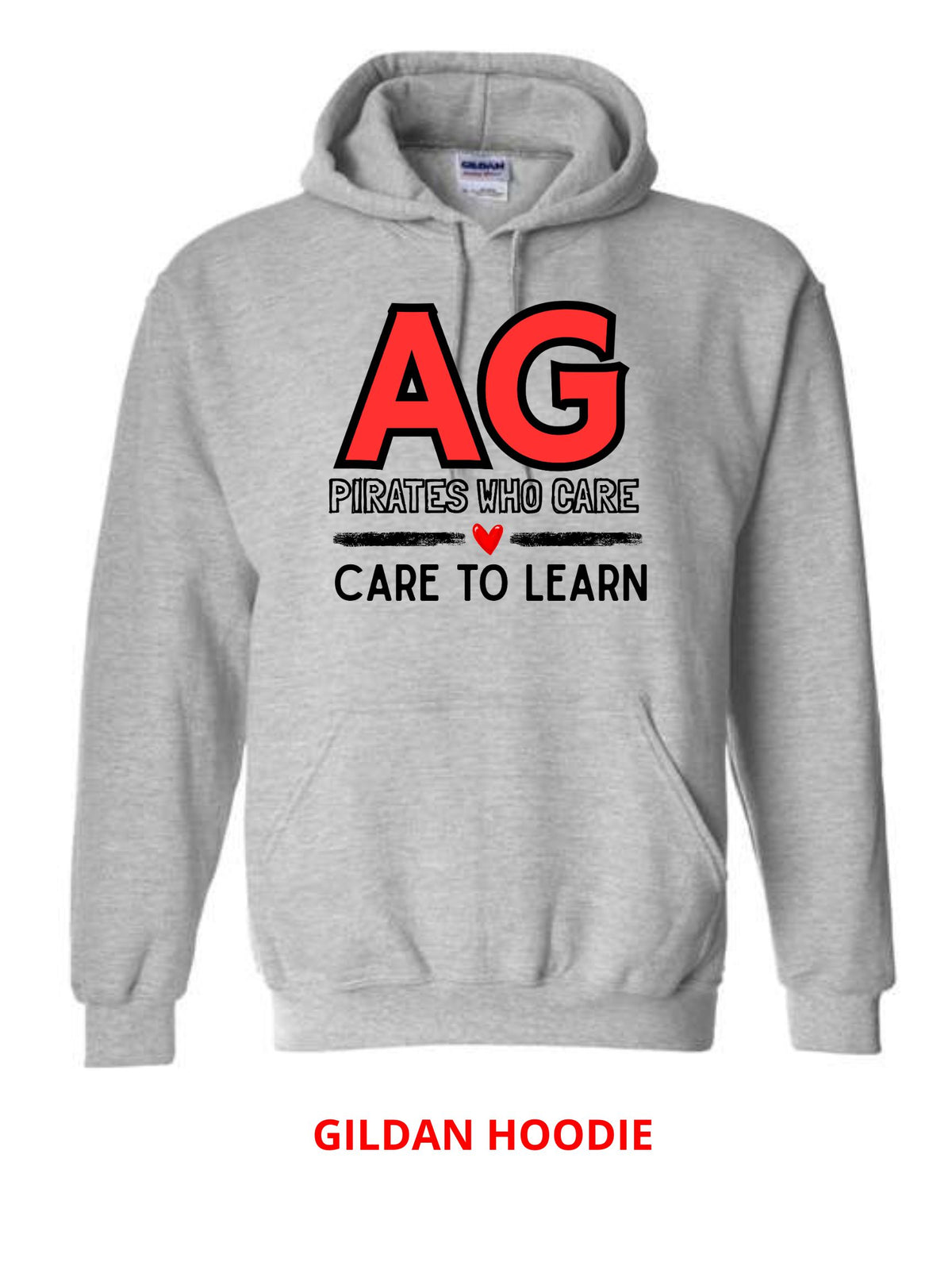CARE TO LEARN GILDAN YOUTH & UNISEX HOODIE