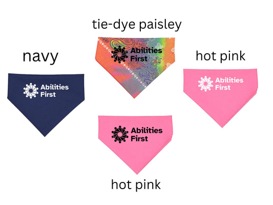 ABILITIES FIRST DOG BANDANAS