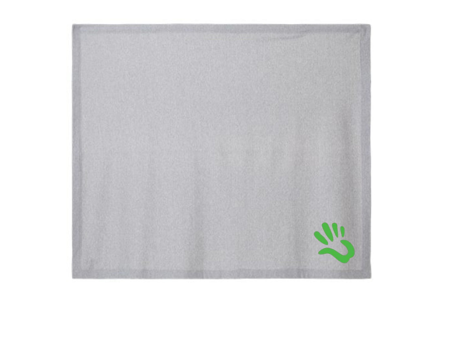 CARE TO LEARN Heavy Blend Fleece Stadium Blanket embroidered