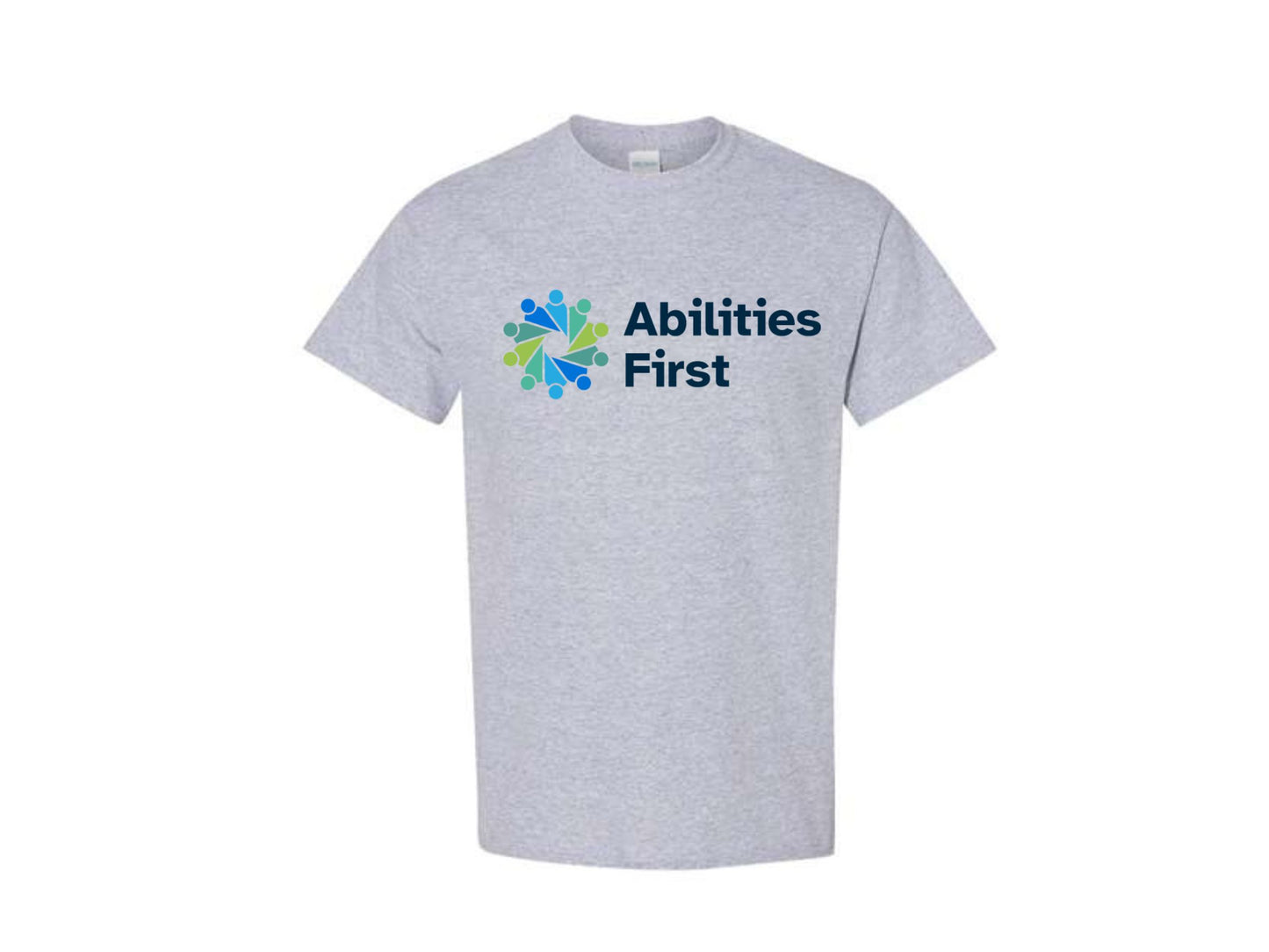 ABILITIES FIRST SHIRT COLOR LOGO