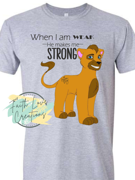 #kaidenstrong - when i am weak he makes me strong