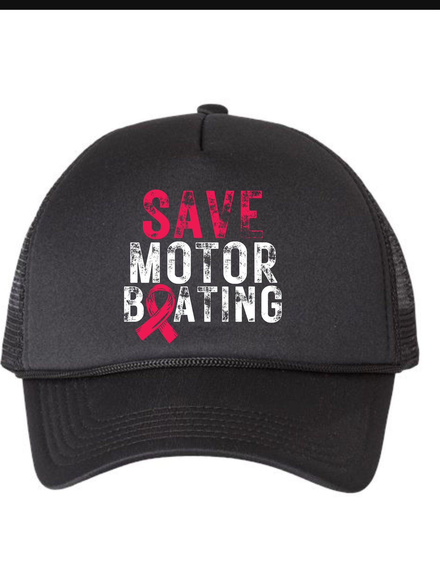 FOAM TRUCKER HAT -SAVE MOTOR BOATING