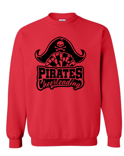 PIRATES CHEERLEADING SWEATSHIRT
