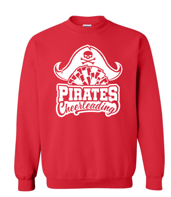 PIRATES CHEERLEADING SWEATSHIRT