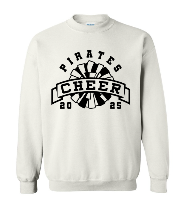 PIRATES CHEER 2025 SWEATSHIRT